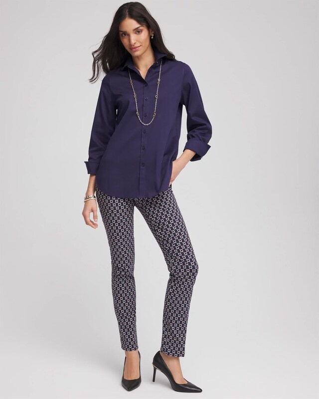 Brigitte Chain Connection Slim Pants - image 2